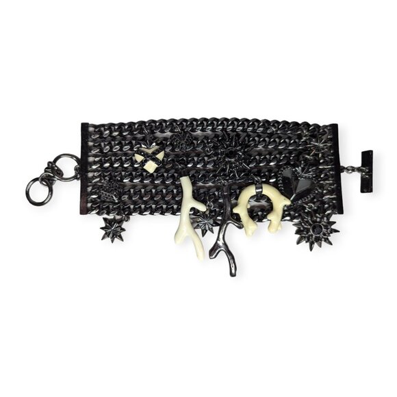 Givenchy Sacred Heart Multi Charm Bracelet Designed by Riccardo Tisci - Picture 6 of 14